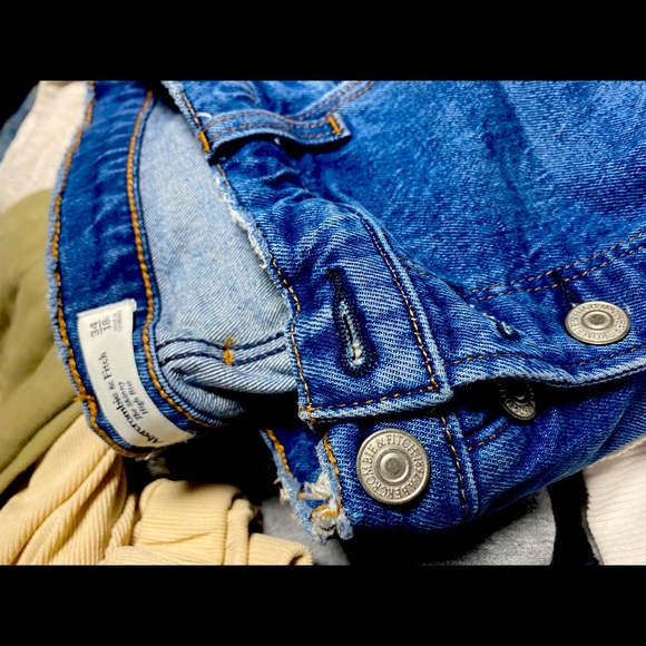 Aberomebie & Fitch jeans size 33/18 - Picture 2 of 2